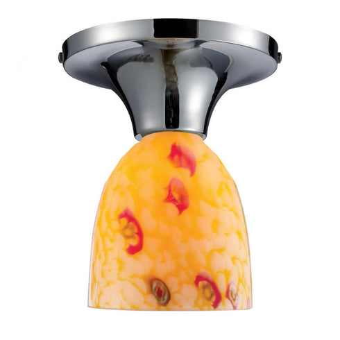 Elk Celina Semi Flush Mount Model: 10152/1PC-YW