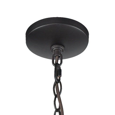 Elk Centrifugal 8 Light Chandlier In Oil Rubbed Model: 69226/8
