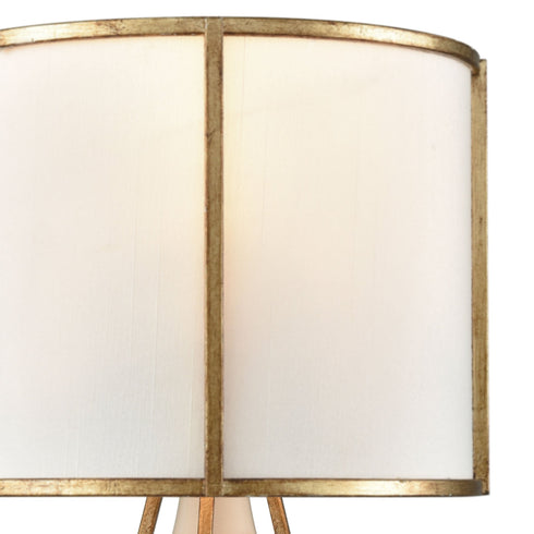 Elk Ceramique 1 Light Sconce In White And Antique Model: 33050/1