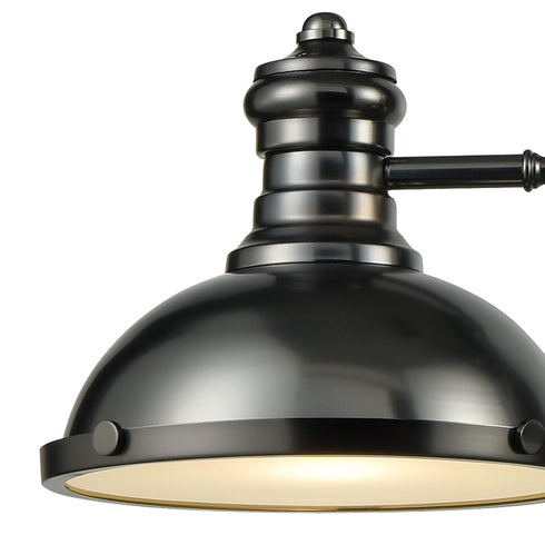 Elk Chadwick 1 Light Island Light In Black Nickel Model: 66605-3
