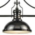 Elk Chadwick 1 Light Island Light In Black Nickel Model: 66605-3
