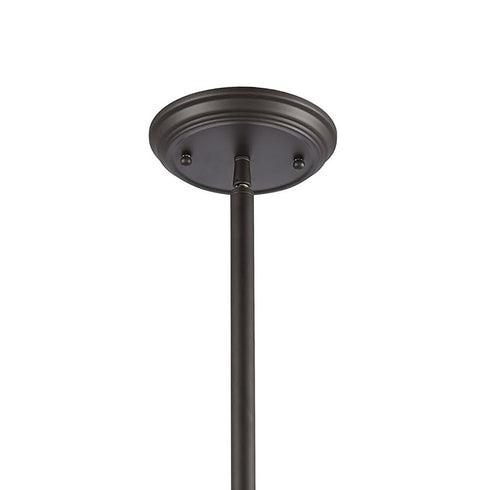 Elk Chadwick 1 Light Mini Pendant In Oil Rubbed Model: 66579-1