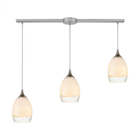 Elk Cirrus 3 Light Linear Mini Pendant Fixture In Model: 85214/3L