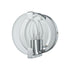 Elk Clasped Glass 1 Light Vanity Sconce In Model: 81340/1