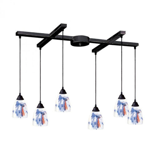 Elk Classico Mini Pendant Model: 406-6MT