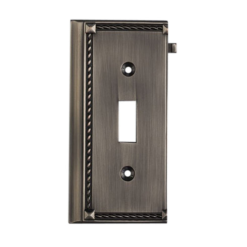 Elk Clickplates End Switch Plate In Antique Model: 2507AP