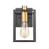 Elk Cloe 1 Light Vanity Light In Matte Black Model: 46630/1