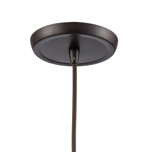 Elk Coastal Inlet 1 Light Mini Pendant In Oiled Model: 10715/1