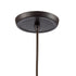 Elk Coastal Inlet 1 Light Mini Pendant In Oiled Model: 10715/1