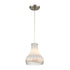 Elk Coastal Scallop 1 Light Mini Pendant In Satin Model: 30150/1