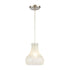 Elk Coastal Scallop 1 Light Mini Pendant In Satin Model: 30160/1