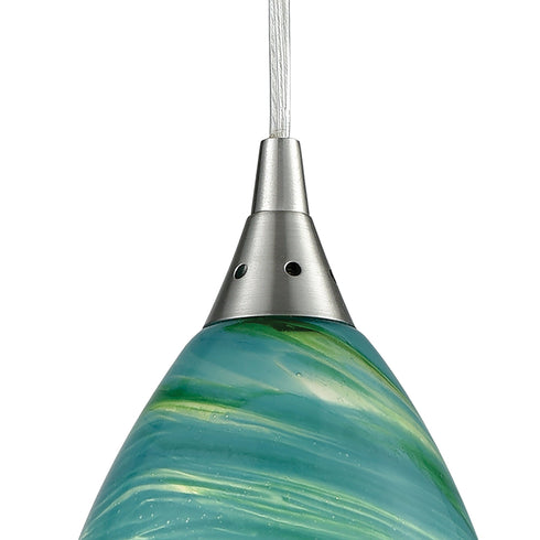 Elk Collanino 1 Light Mini Pendant In Satin Model: 10650/1