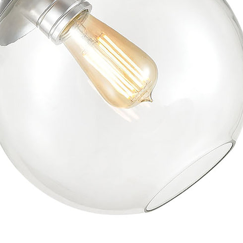 Elk Collective 1 Light Mini Pendant In Polished Model: 32361/1