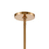 Elk Collective 5 Light Chandelier In Satin Brass Model: 32353/5