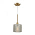 Elk Compartir 1 Light Mini Pendant In Satin Brass Model: 21112/1