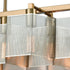 Elk Compartir 10 Light Linear Chandelier In Satin Model: 21114/10