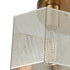Elk Compartir 3 Light Semi Flush In Satin Brass Model: 21111/3