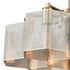 Elk Compartir 7 Light Chandlier In Satin Brass Model: 21113/7