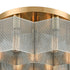 Elk Compartir 7 Light Semi Flush Mount In Satin Model: 21109/7