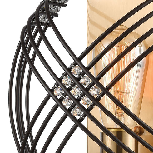 Elk Concentric 1 Light Sconce In Oil Rubbed Model: 11190/1