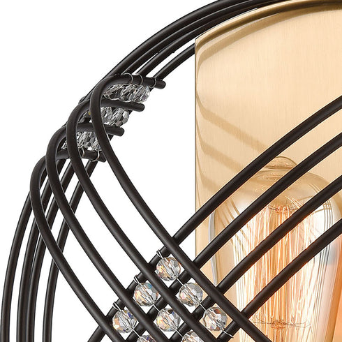 Elk Concentric 1 Light Sconce In Oil Rubbed Model: 11190/1