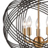 Elk Concentric 5 Light Chandlier In Oil Rubbed Model: 11193/5