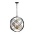 Elk Concentric 5 Light Chandlier In Oil Rubbed Model: 11193/5
