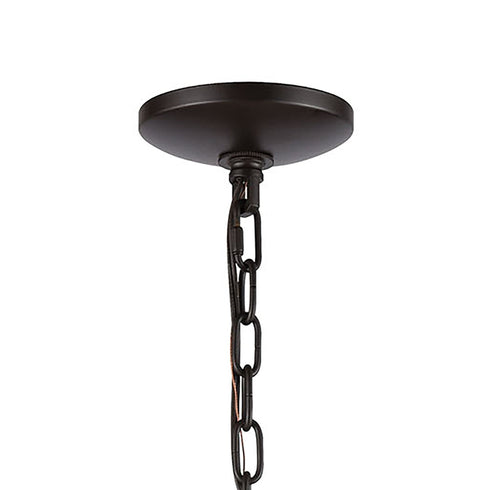 Elk Concentric 5 Light Chandlier In Oil Rubbed Model: 11193/5