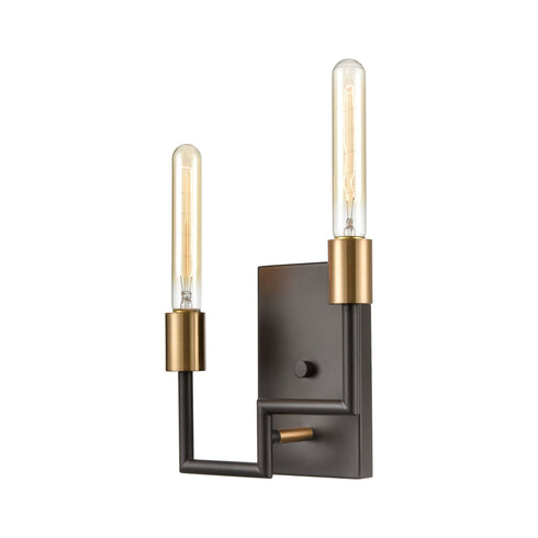 Elk Congruency 2 Light Sconce In Oil Rubbed Model: 12200/2
