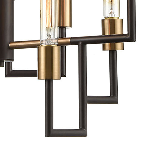 Elk Congruency 9 Light Chandelier In Oil Rubbed Model: 12206/9