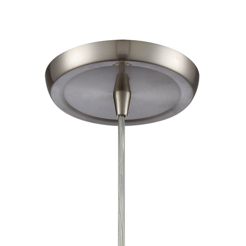 Elk Connor 1 Light Mini Pendant In Satin Nickel Model: 10940/1