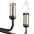 Elk Cortlandt 5 Light Chandelier In Gray Iron Model: 15395/5