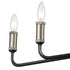Elk Cortlandt 8 Light Chandelier In Gray Iron Model: 15397/8