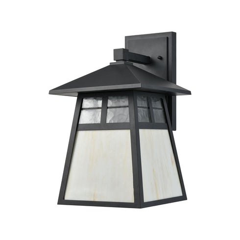 Elk Cottage 1 Light Sconce In Matte Black With Model: 87051/1