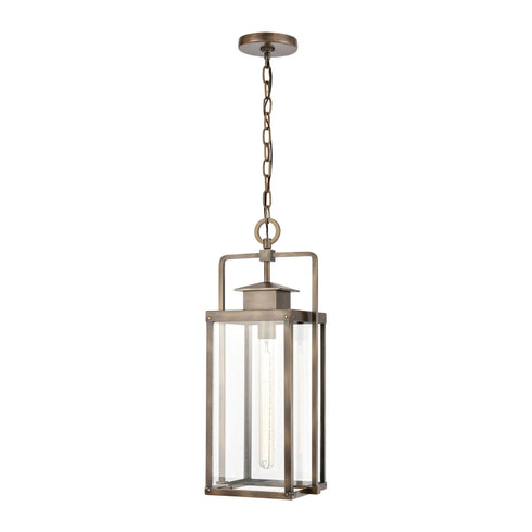 Elk Crested Butte 1 Light Outdoor Pendant In Model: 89184/1