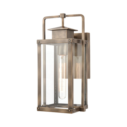 Elk Crested Butte 1 Light Outdoor Sconce In Model: 89181/1