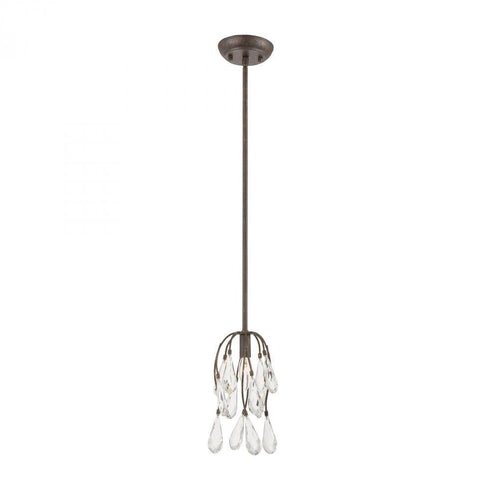 Elk Crislett 1 Light Mini Pendant In Sunglow Model: 18249/1
