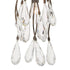 Elk Crislett 6 Light Chandelier In Sunglow Bronze Model: 18243/6