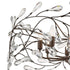 Elk Crislett 6 Light Chandlier In Sunglow Bronze Model: 18258/6