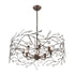 Elk Crislett 6 Light Chandlier In Sunglow Bronze Model: 18258/6