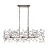 Elk Crislett 6 Light Chandlier In Sunglow Bronze Model: 18259/6