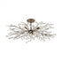 Elk Crislett 6 Light Semi Flush Mount In Sunglow Model: 18255/6