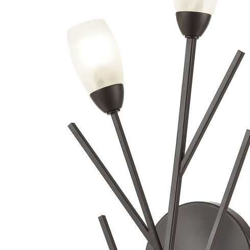 Elk Crislett 8 Light Chandlier In Sunglow Bronze Model: 18260/8