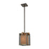 Elk Crossbeam 1 Light Mini Pendant In Oil Rubbed Model: 33344/1