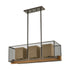 Elk Crossbeam 3 Light Island Light In Oil Rubbed Model: 33346/3