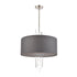 Elk Crystal Falls 3 Light Chandlier In Satin Model: 46594/3