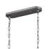 Elk Crystal Rods 6 Light Linear Chandelier In Model: 69235/6