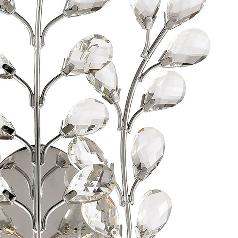 Elk Crystique 1 Light Sconce In Polished Chrome Model: 45460/1