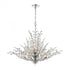Elk Crystique 12 Light Chandelier In Polished Model: 45464/12