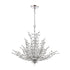 Elk Crystique 9 Light Chandelier In Polished Model: 45463/9